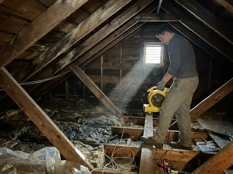 attic-water-damage-drying-proc-007 — frequently asked questions, Emergency Water Extraction & 24/7 Flood Response in Hollada…